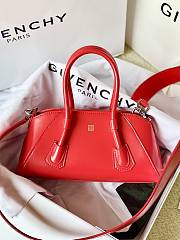 Kitlife Givenchy Mini Antigona Stretch Bag Red 22x12x8cm - 3