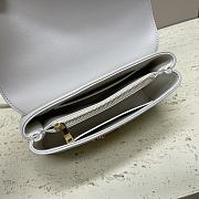 Kitlife Celine Teen Nino Bag In White Smooth Satinated Calfskin 118113 20.5x13x8cm - 3
