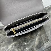 Kitlife Celine Teen Nino Bag In Grey Smooth Satinated Calfskin 118113 20.5x13x8cm - 3