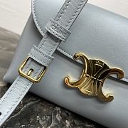 Kitlife Celine Teen Nino Bag In Blue Smooth Satinated Calfskin 118113 20.5x13x8cm - 6