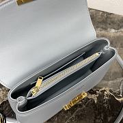 Kitlife Celine Teen Nino Bag In Blue Smooth Satinated Calfskin 118113 20.5x13x8cm - 5