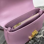 Kitlife Celine Teen Nino Bag In Vintage Rose Smooth Satinated Calfskin 118113 20.5x13x8cm - 6