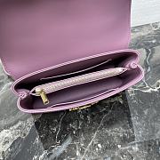 Kitlife Celine Teen Nino Bag In Vintage Rose Smooth Satinated Calfskin 118113 20.5x13x8cm - 4