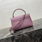 Kitlife Celine Teen Nino Bag In Vintage Rose Smooth Satinated Calfskin 118113 20.5x13x8cm - 2