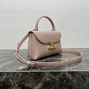 Kitlife Celine Teen Nino Bag In Bleached Pink Smooth Satinated Calfskin 118113 20.5x13x8cm - 6