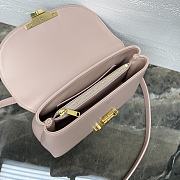 Kitlife Celine Teen Nino Bag In Bleached Pink Smooth Satinated Calfskin 118113 20.5x13x8cm - 5