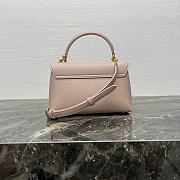 Kitlife Celine Teen Nino Bag In Bleached Pink Smooth Satinated Calfskin 118113 20.5x13x8cm - 3