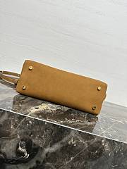 Kitlife Celine Medium Nino Bag In Camel Nubuck Calfskin 117523 25x17.5x10cm - 2