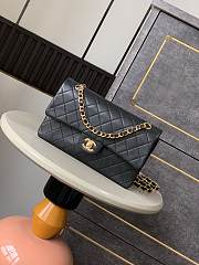 Kitlife Chanel Vintage Bag Black 25cm - 1