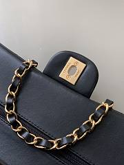 Kitlife Chanel Vintage Bag Black 25cm - 4