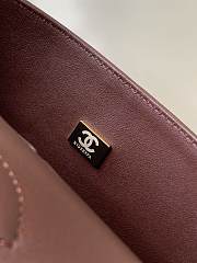 Kitlife Chanel Vintage Bag Dark Brown 25cm - 5