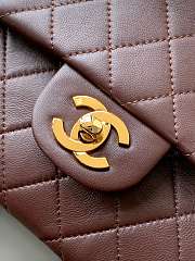 Kitlife Chanel Vintage Bag Dark Brown 25cm - 3