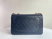 Kitlife Chanel Vintage CF Jumbo Bag Black 30x21x8cm - 6