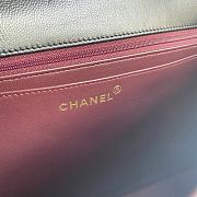 Kitlife Chanel Vintage CF Jumbo Bag Black 30x21x8cm - 3