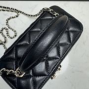 Kitlife Chanel Vanity Case Black 17x9.5x8cm - 4