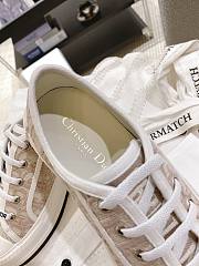 Kitlife Dior Walk'n'Dior Platform Sneakers Natural Dior Oblique Embroidered Cotton - 3