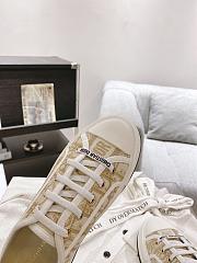 Kitlife Dior Walk'n'Dior Platform Sneakers Natural Dior Oblique Embroidered Cotton - 2