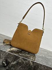 Kitlife Celine Small Camille 16 Soft Bag in Camel Suede 24.5x21.5x5cm - 4
