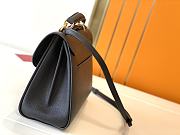Kitlife Salvatore Ferragamo Margot Medium Black Leather Shoulder Bag 26x20x12cm - 6