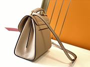 Kitlife Salvatore Ferragamo Margot Medium Beige Leather Shoulder Bag 26x20x12cm - 6