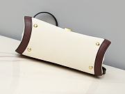 Kitlife Salvatore Ferragamo Margot Medium Natural Shoulder Bag 26x20x12cm - 4