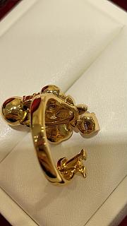 Kitlife Louis Vuitton Botanica Ring White Resin Pearl - 5