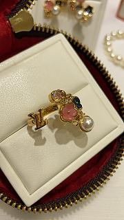 Kitlife Louis Vuitton Botanica Ring White Resin Pearl - 3