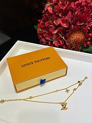 Kitlife Louis Vuitton Lady LV Colored Crystal Letter Bracelet - 3