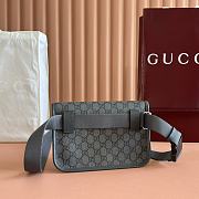 Kitlife Gucci Ophidia Small Belt Bag Grey 752597 23.9x17x3.6cm - 5