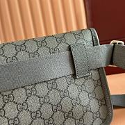 Kitlife Gucci Ophidia Small Belt Bag Grey 752597 23.9x17x3.6cm - 2