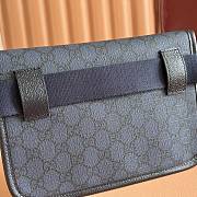 Kitlife Gucci Ophidia Small Belt Bag Dark Grey 752597 23.9x17x3.6cm - 2