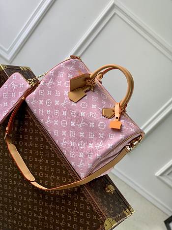 Kitlife Louis Vuitton Speedy P9 Bandoulière 40 Bag Pink M13918 40x26x23cm