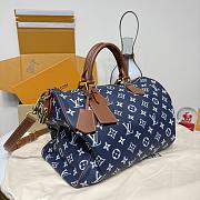 Kitlife Louis Vuitton Speedy P9 Bandoulière 40 Bag Dark Blue M24418 40x26x23cm - 6