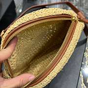 Kitlife Saint Laurent Borsa Bag In Natural Rafia 685601 21x21x4cm - 3