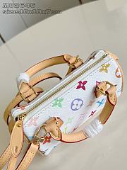 Kitlife Louis Vuitton Nano Speedy Bag White Multicolor M92645 16x10x7cm  - 6