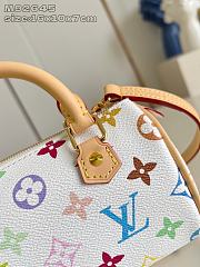 Kitlife Louis Vuitton Nano Speedy Bag White Multicolor M92645 16x10x7cm  - 4