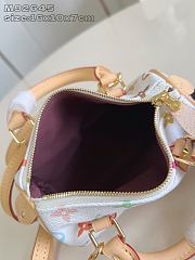 Kitlife Louis Vuitton Nano Speedy Bag White Multicolor M92645 16x10x7cm  - 3