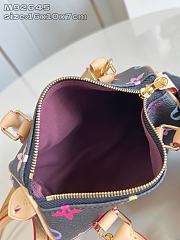 Kitlife Louis Vuitton Nano Speedy Bag Black Multicolor M92645 16x10x7cm - 5