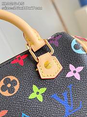 Kitlife Louis Vuitton Nano Speedy Bag Black Multicolor M92645 16x10x7cm - 3