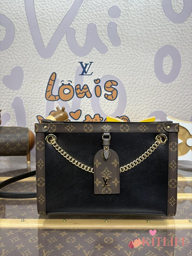 Kitlife Louis Vuitton Nova PM Bag Black M13140 31x20x9cm - 1