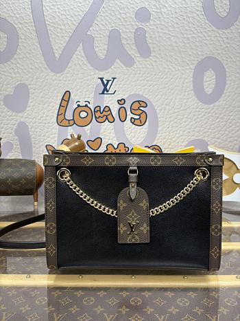 Kitlife Louis Vuitton Nova PM Bag Black M13140 31x20x9cm