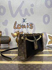 Kitlife Louis Vuitton Nova PM Bag Black M13140 31x20x9cm - 2