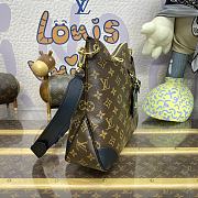 Kitlife Louis Vuitton Odéon MM Bag Brown & Black M45352 31x23.5x8.5cm - 3