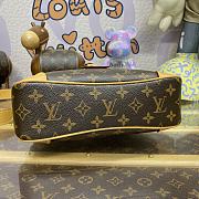 Kitlife Louis Vuitton Odéon MM Bag Brown & Beige M45355 31x23.5x8.5cm - 5