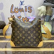 Kitlife Louis Vuitton Odéon MM Bag Brown & Beige M45355 31x23.5x8.5cm - 2