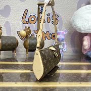 Kitlife Louis Vuitton Pochette Tirette Bag Brown M12859 22x12x5.5cm - 4