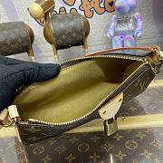 Kitlife Louis Vuitton Pochette Tirette Bag Brown M12859 22x12x5.5cm - 3