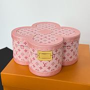 Kitlife Louis Vuitton Blooming Box Case Pink M11117 25cm×11cm - 2