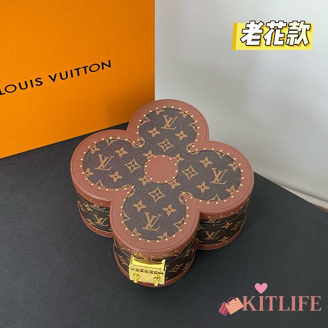 Kitlife Louis Vuitton Blooming Box Case Brown M11117 25cm×11cm - 1