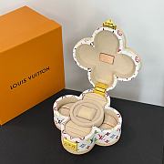 Kitlife Louis Vuitton Blooming Box Case White Multicolor M11117 25cm×11cm - 2